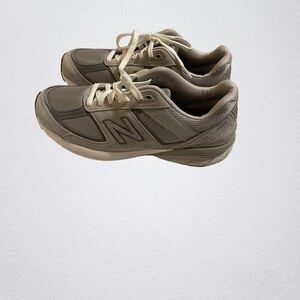 New Balance Men's Olive and Tan Sneakers